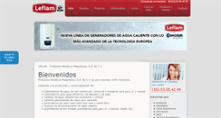 Desktop Screenshot of leflam.com.mx